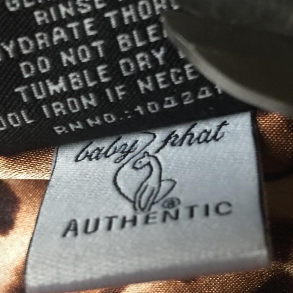 BABY PHAT PUFFER JACKET WITH FAKE FUR - Picture 14 of 16